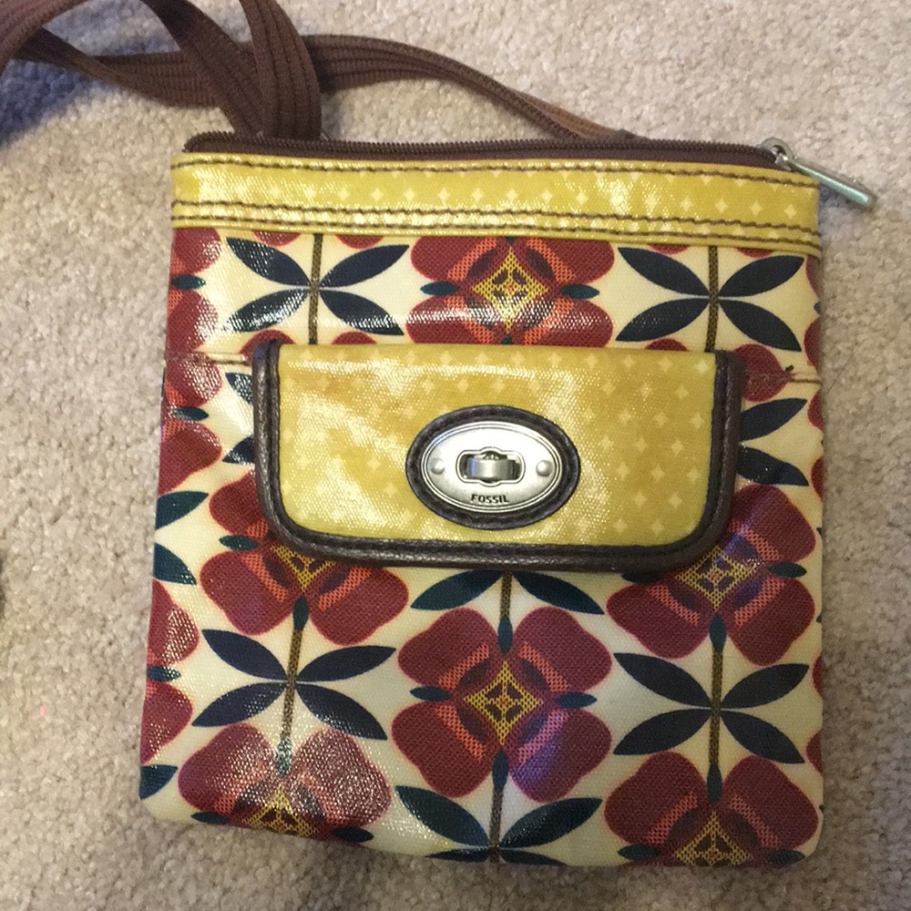 Fossil Key-Per Crossbody